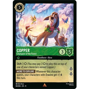 Copper, Champion of the Forest