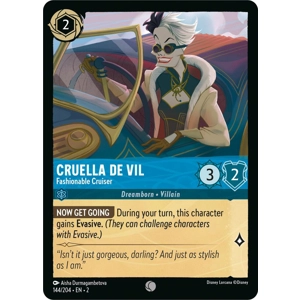 Cruella De Vil, Fashionable Cruiser