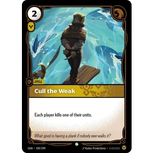 Cull the Weak
