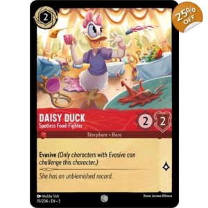 Daisy Duck, Spotless Food-Fighter