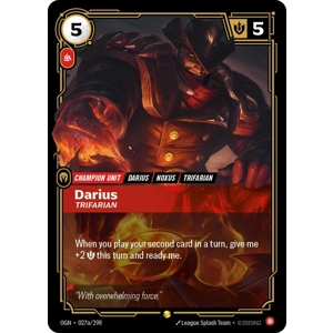 Darius, Trifarian (Alternate Art)