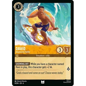 David, Impressive Surfer