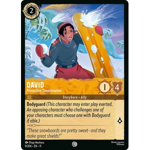 David, Protective Snowboarder