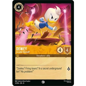 Dewey, Lovable Showoff