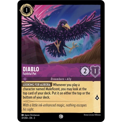 Diablo, Faithful Pet