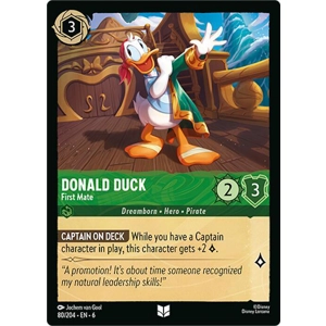 Donald Duck, First Mate