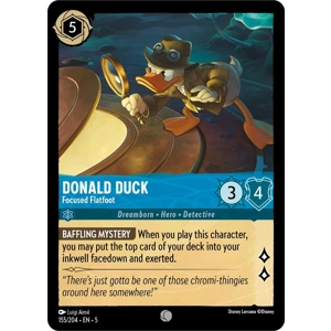 Donald Duck, Focused Flatfoot