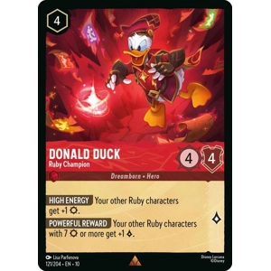 Donald Duck, Ruby Champion