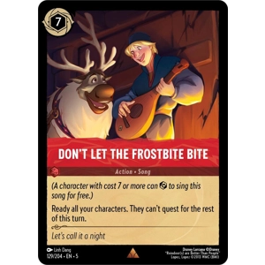 Don't Let The Frostbite Bite