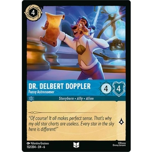 Dr. Delbert Doppler, Fussy Astronomer