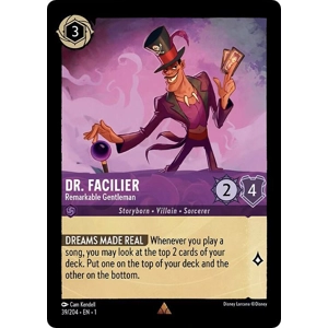 Dr. Facilier, Remarkable Gentleman