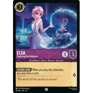 Elsa, Exploring the Unknown