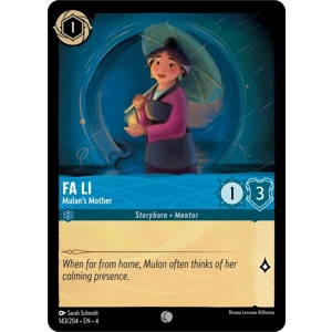 Fa Li, Mulan's Mother