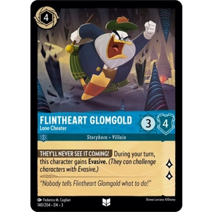 Flintheart Glomgold, Lone Cheater