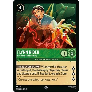 Flynn Rider, Breaking and Entering