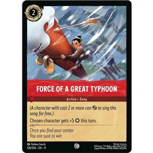 Force of a Great Typhoon