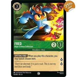 Fred, Major Science Enthusiast