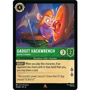 Gadget Hackwrench, Quirky Scientist