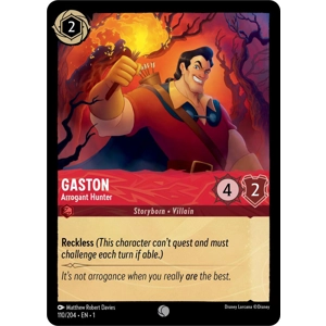 Gaston, Arrogant Hunter