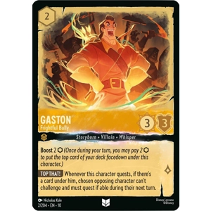 Gaston, Frightful Bully