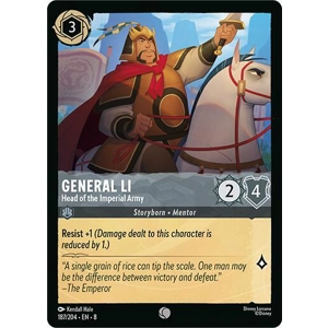 General Li, Head of the Imperial Army