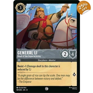 General Li, Head of the Imperial Army