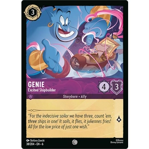 Genie, Excited Shipbuilder