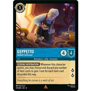 Geppetto, Skilled Craftsman