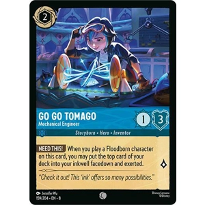 Go Go Tomago, Mechanical Engineer