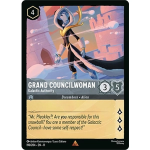 Grand Councilwoman, Galactic Authority