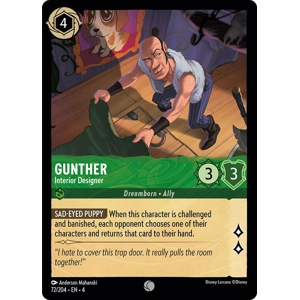 Gunther, Interior Designer