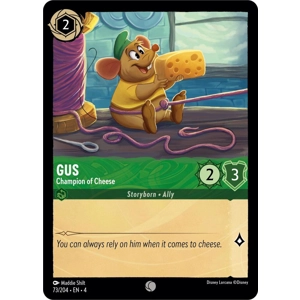 Gus, Champion of Cheese