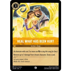 Heal What Has Been Hurt