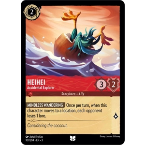 HeiHei, Accidental Explorer