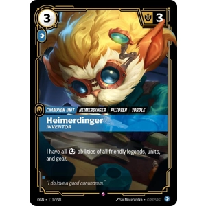 Heimerdinger, Inventor