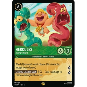 Hercules, Baby Demigod