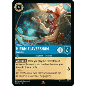Hiram Flaversham, Toymaker