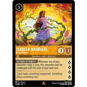 Isabela Madrigal, In the Moment