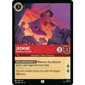 Jasmine, Rebellious Princess
