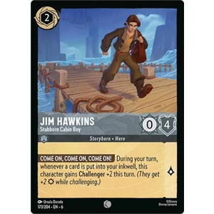 Jim Hawkins, Stubborn Cabin Boy