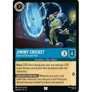 Jiminy Cricket, Ghost of Christmas Past