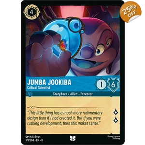 Jumba Jookiba, Critical Scientist