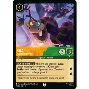 Kaa, Hypnotizing Python