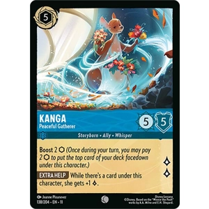 Kanga, Peaceful Gatherer