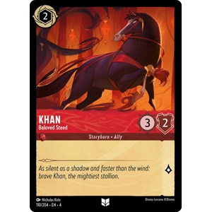 Khan, Beloved Steed