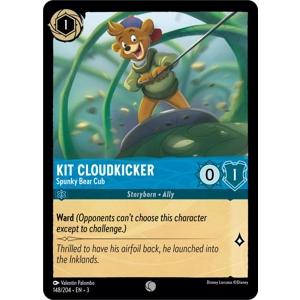 Kit Cloudkicker, Spunky Bear Cub
