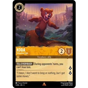 Koda, Talkative Cub