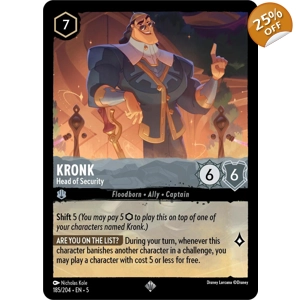 Kronk, Head of Security