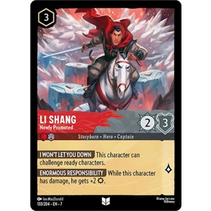 Li Shang, Newly Promoted