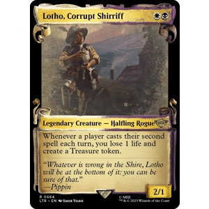 Lotho, Corrupt Shirriff (Showcase Scrolls)